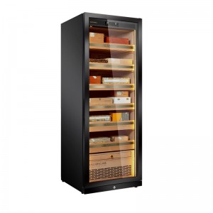 MON2800A Large Humidor Stainless Steel